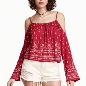 Red Bandana Top